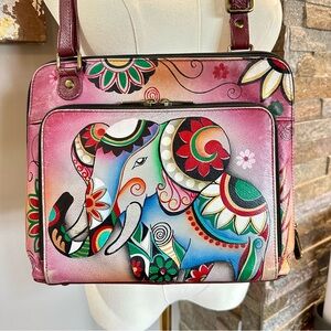 Anuschka Elephant Purse